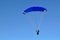 Paraglider in Blue; Horse Heaven Hills, Benton City, WA