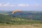 Paraglider in the Brecon Beacons