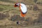 Paraglider in Brecon Beacons