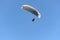 Paraglider in El Bosque, adventure tourism in Andalusia, Spain