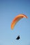 Paraglider in El Bosque, adventure tourism in Andalusia, Spain