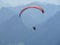 Paraglider flight from the summit of Schafberg, Austria