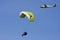 Paraglider and glider