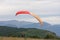 Paraglider landing