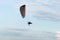 Paraglider with a motor