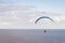 Paraglider in open skies