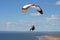 Paraglider over Rhossili