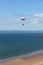 Paraglider over Rhossili