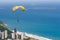 Paraglider in Rio de Janeiro.