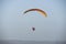 Paraglider Sports at Firle Beacon in East Sussex, Emgland