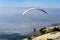 Paraglider taking off