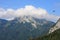 Paragliders in the Alps