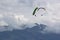 Paragliders in the Alps