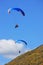 Paragliders over Rhossili