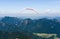 Paragliding in alps