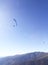 Paragliding, good paragliding, paragliding high in the mountains
