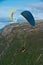 Paragliding in mountains