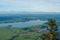 Paragliding in over lakes in Bavarian Alps