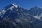 Paragliding from Schilthornwith view to Eiger, MÃ¶nch and Jungfrau in the swiss alps