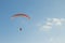 Paragliding tandem flight