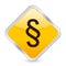 Paragraph symbol yellow icon