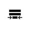 Paragraph, text icon. Simple glyph vector of text editor set icons for UI and UX, website or mobile application