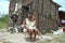 Paraguayan mother and child live in great poverty