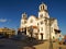 Paralia Katerinis - Tourists passing by the St. Paraskevi Church