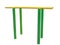 Parallel bars on white background