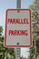 Parallel Parking Sign