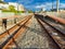 Parallel Rusty Train Tracks, Perth,  Western Australia