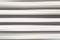 Parallel white and gray horizontal stripes