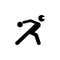 paralympic, ball icon. Element of disabled human in sport icon for mobile concept and web apps. Detailed paralympic, ball icon can
