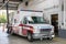 Paramedic Ambulance inside Firefighter Station