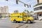 Paramedic rescue car races with horn thru the streets of Las Vegas