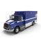 Paramedic Van on white. 3D Illustration