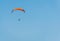 A Paramotor over Marina di Ragusa Beach, Sicily, Italy