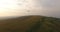 Paramotor paragliding flying over Mountains in Ireland