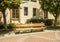 Paramount Studios Pictures, Forest Gump original bench, Hollywood Tour on the 14th August, 2017 - Los Angeles, LA, California, CA