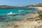 Paranga Beach on the island of Mykonos, Greece