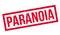 Paranoia rubber stamp