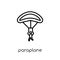 paraplane icon from Entertainment collection.