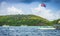 Parasail sport and recreation in Thailand