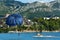 Parasailing on the Adriatic Sea, Budva, Montenegro