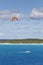 Parasailing boat in the Bahamas