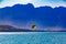 Parasailing on lake Wakatipu Queenstown New Zealand