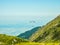 Parasailing in the mountains