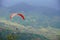 Parasailing in Mu Cang Chai in the ripe rice season