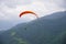 Parasailing in Mu Cang Chai in the ripe rice season