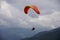 Parasailing in Mu Cang Chai in the ripe rice season